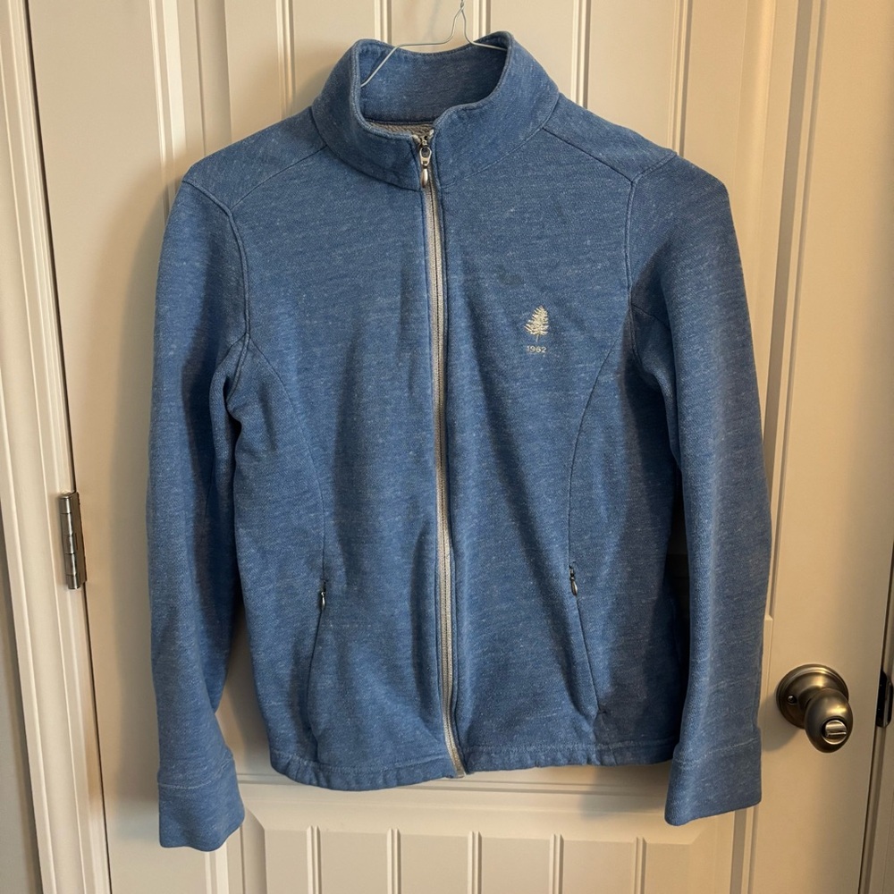Full Zip Jacket Baby Blue Color Women's Small